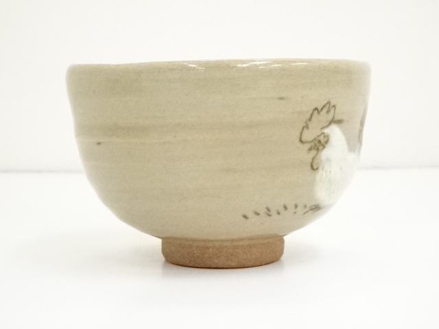 道具 ] - 道具 和田桐山造 鶏の絵茶碗（共箱） | ネットショップ圭